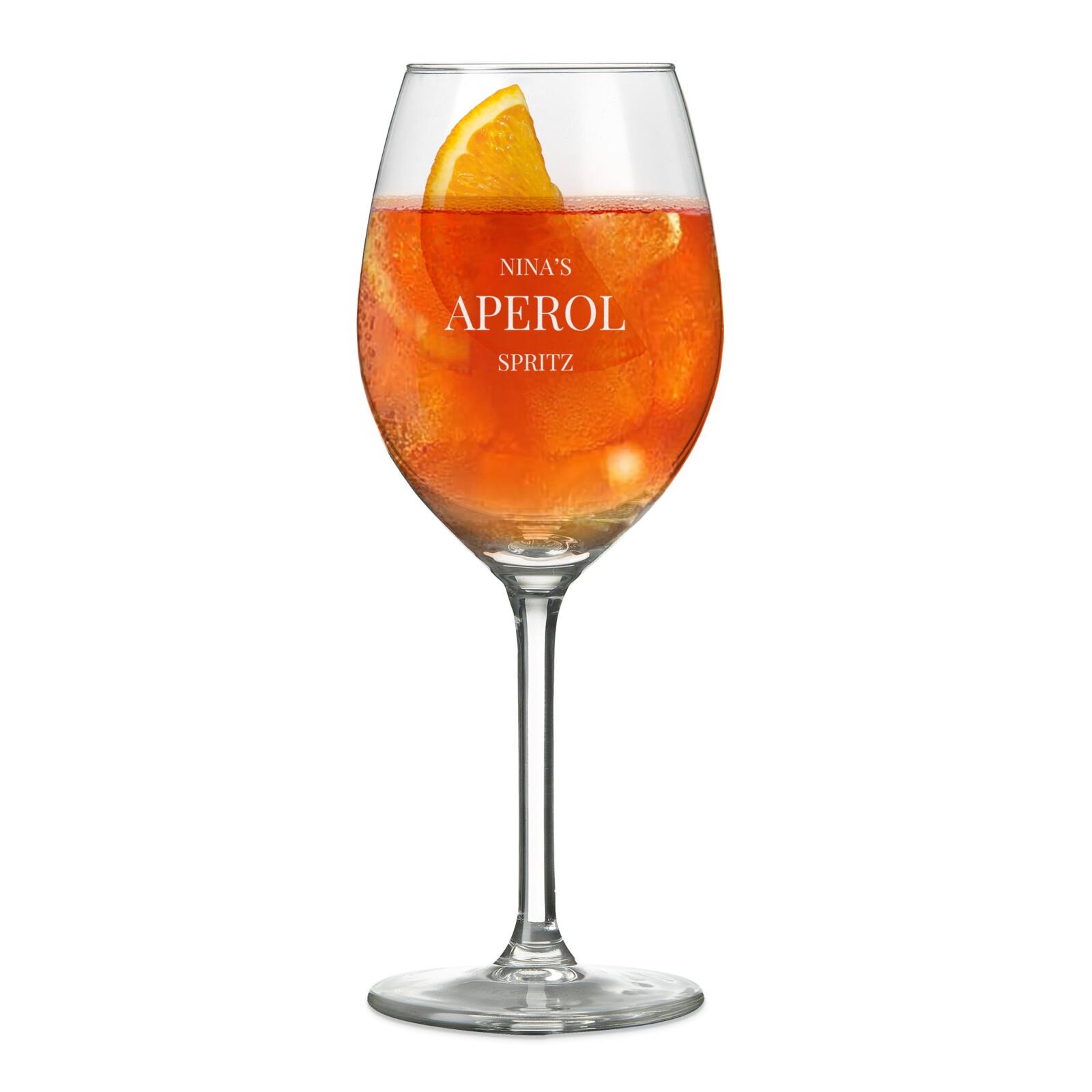 Topkapi Aperol Spritz Seelbach XL Lot de 6 verres à cocktail Aperol