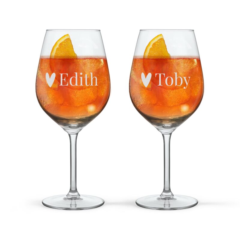 Bild von   aperol spritz glas mit gravurjpg | 🌟 Gravur nach Wunsch 🪄