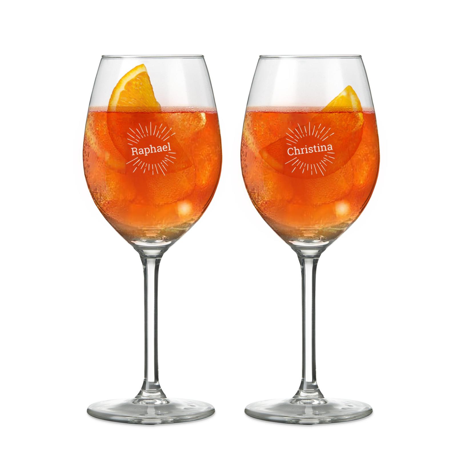 Topkapi Aperol Spritz Glas orgenröthe XL – Aperol Lot de 6 verres à