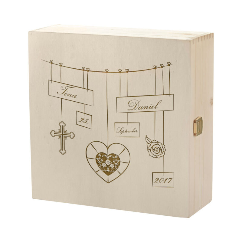 Kramkiste Holzbox mit Gravur