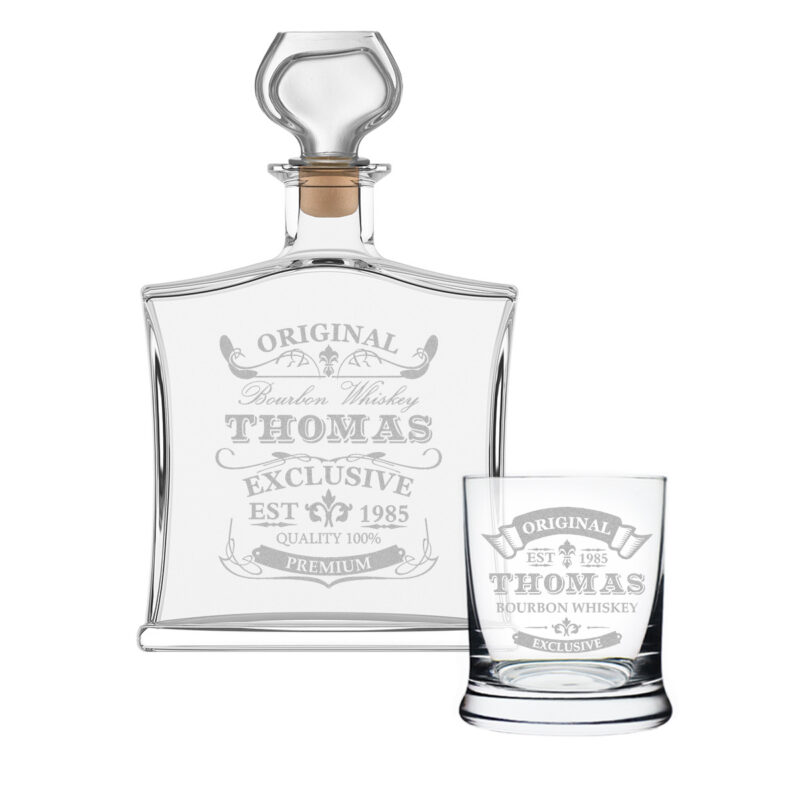 Bild von    tlg whisky geschenkset flasjpg | 🌟 Gravur nach Wunsch 🪄