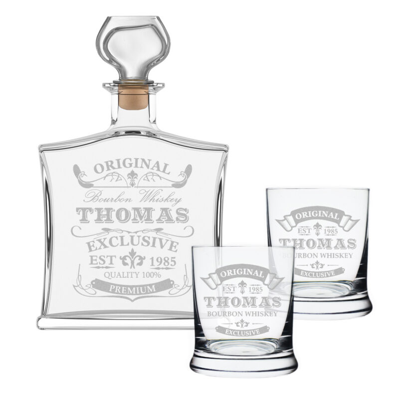 Bild von    tlg whisky geschenkset flasjpg | 🌟 Gravur nach Wunsch 🪄
