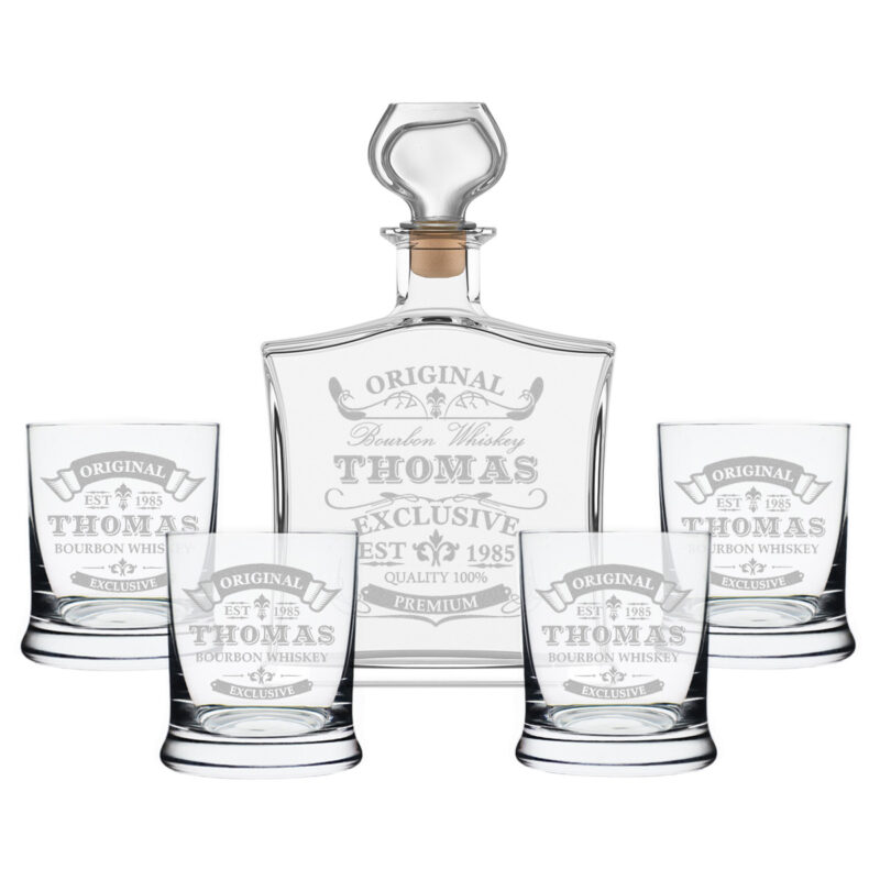 Bild von    tlg whisky geschenkset flasjpg | 🌟 Gravur nach Wunsch 🪄