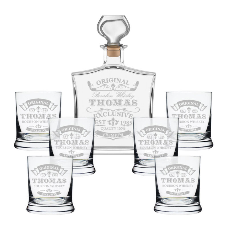 Bild von    tlg whisky geschenkset flasjpg | 🌟 Gravur nach Wunsch 🪄