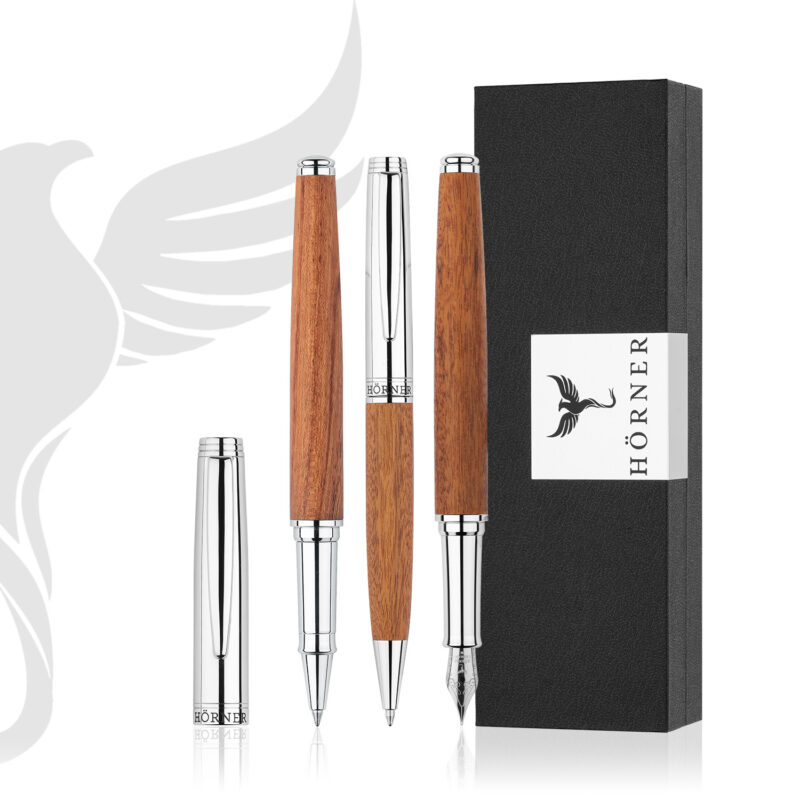 Bild von   legno mahagoniholz set kugelscjpg | 🌟 Gravur nach Wunsch 🪄