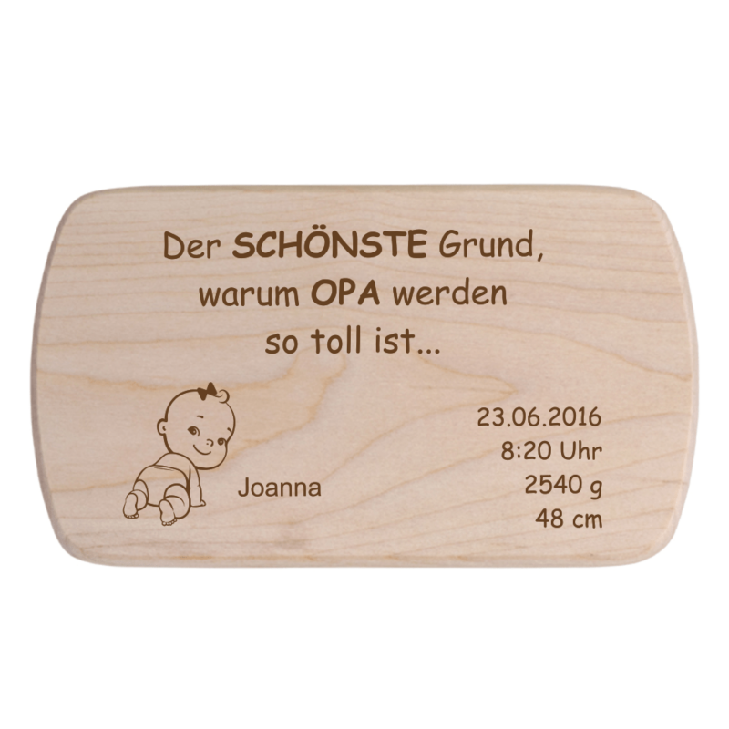 Bild von   fruehstuecksbrett fuer opa mitpng | 🌟 Gravur nach Wunsch 🪄