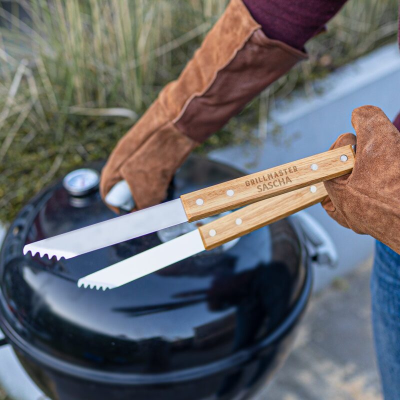 Bild von   grillzange mit gravurjpg | 🌟 Gravur nach Wunsch 🪄