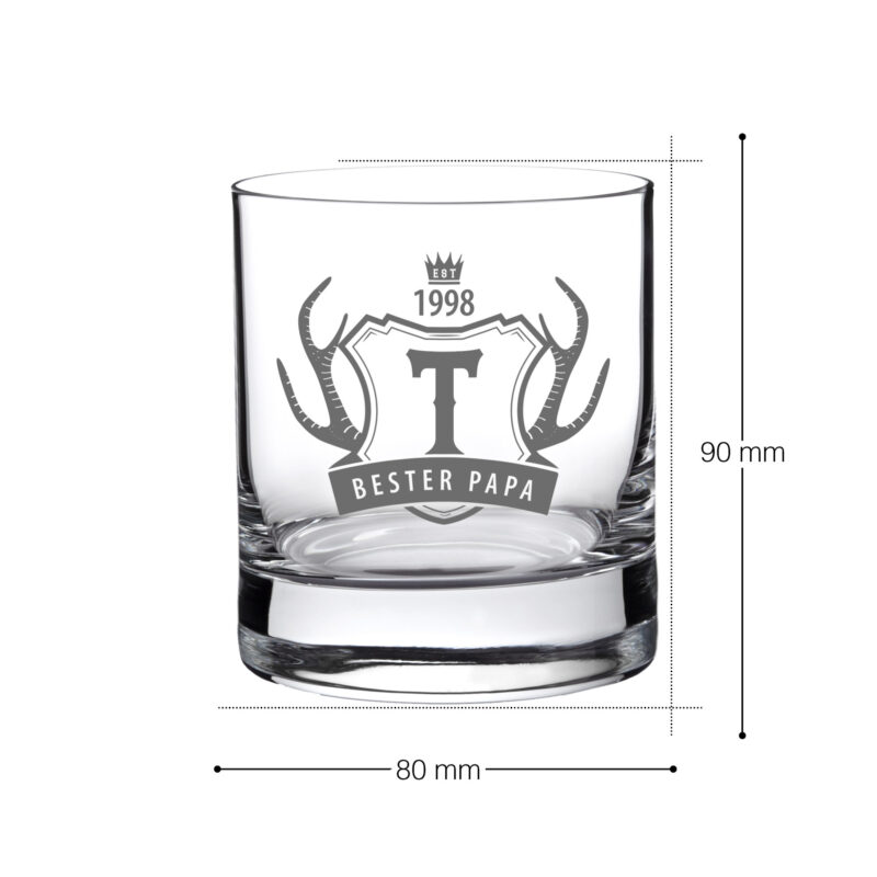 Bild von   persoenliches whiskyglas mit gjpg | 🌟 Gravur nach Wunsch 🪄