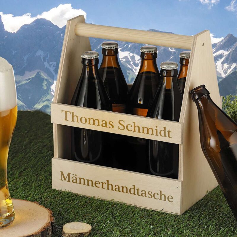 Bild von   maennerhandtasche er personaljpg | 🌟 Gravur nach Wunsch 🪄