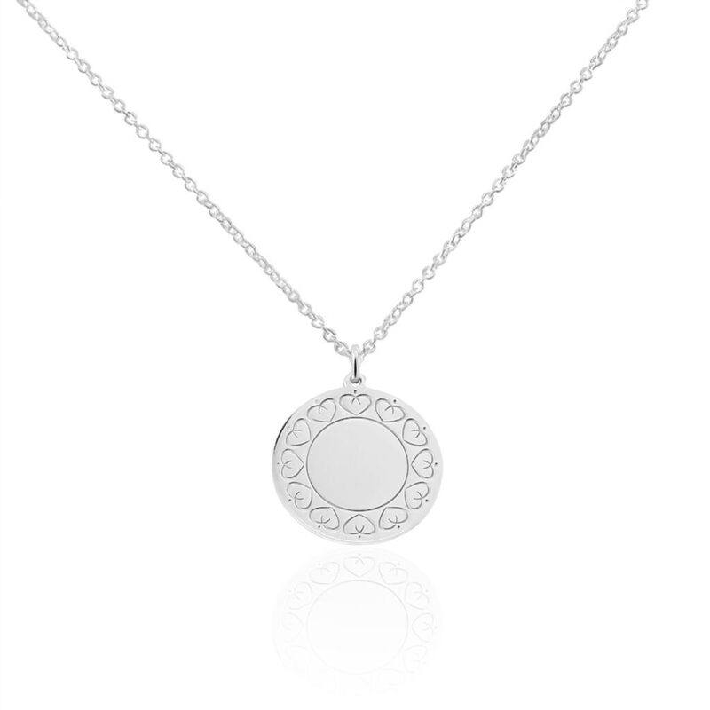 Bild von   damen halskette silber  rhojpg | 🌟 Gravur nach Wunsch 🪄