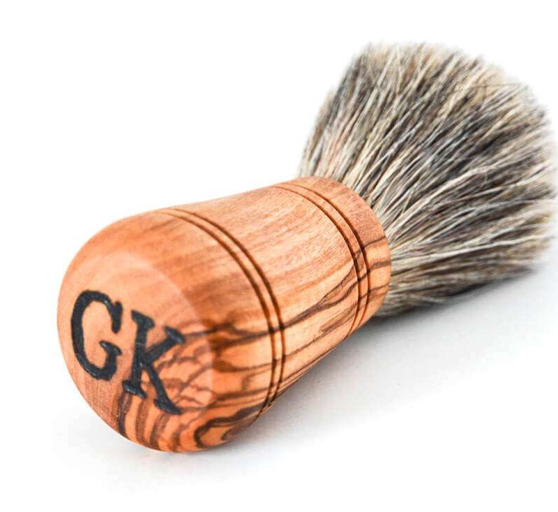 Bild von   rasierpinsel mit griff aus olijpg | 🌟 Gravur nach Wunsch 🪄