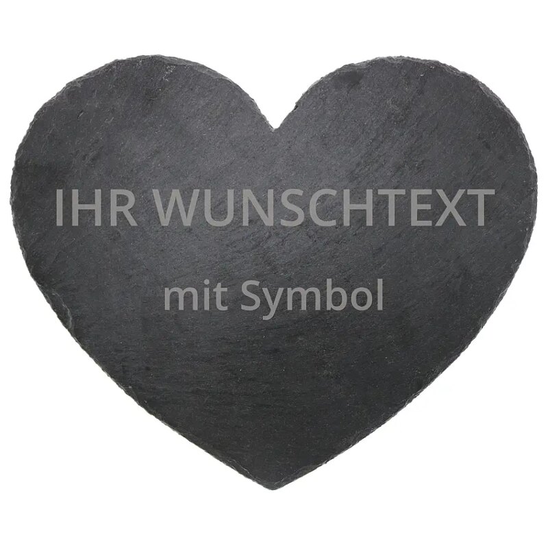 Bild von   schieferherz mit wunschgravurjpg | 🌟 Gravur nach Wunsch 🪄