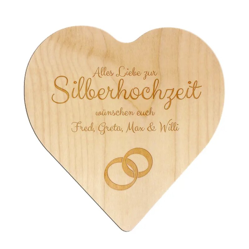 Bild von   herz aus holz  cm mit gravjpg | 🌟 Gravur nach Wunsch 🪄