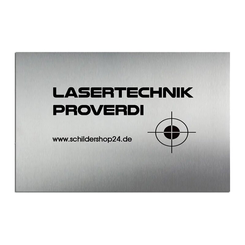 Bild von   tuerschild edelstahl mit laserjpg | 🌟 Gravur nach Wunsch 🪄