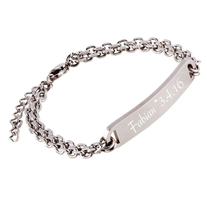 Bild von   anker armband mit gravur und vjpg | 🌟 Gravur nach Wunsch 🪄