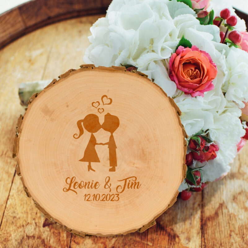 Bild von   baumscheibe paerchen persojpg | 🌟 Gravur nach Wunsch 🪄