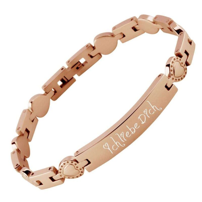 Bild von   armband mit gravur edelstahl hjpg | 🌟 Gravur nach Wunsch 🪄