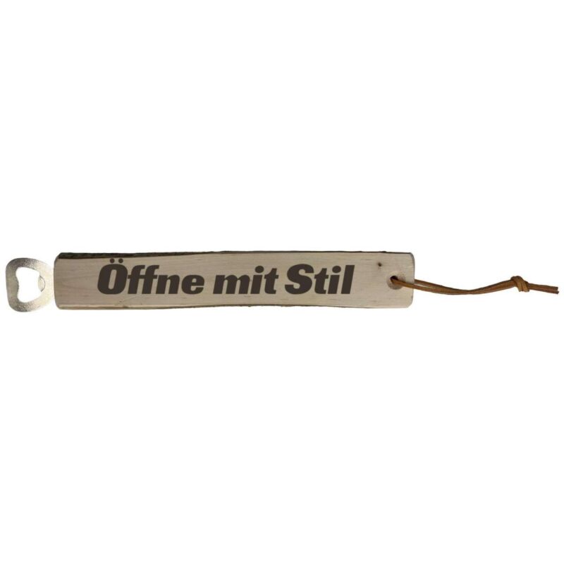 Bild von   flaschenoeffner flach erle mitjpg | 🌟 Gravur nach Wunsch 🪄
