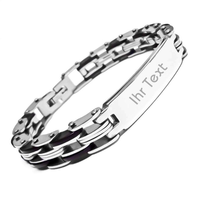 Bild von   armband mit gravur edelstahl kjpg | 🌟 Gravur nach Wunsch 🪄