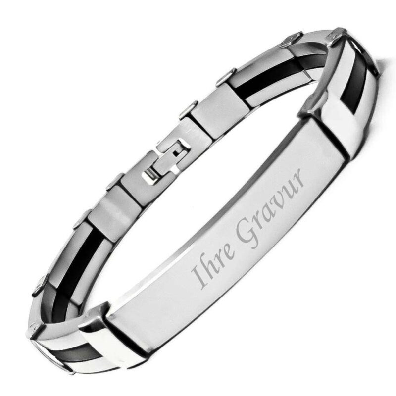 Bild von   armband mit gravur edelstahl kjpg | 🌟 Gravur nach Wunsch 🪄