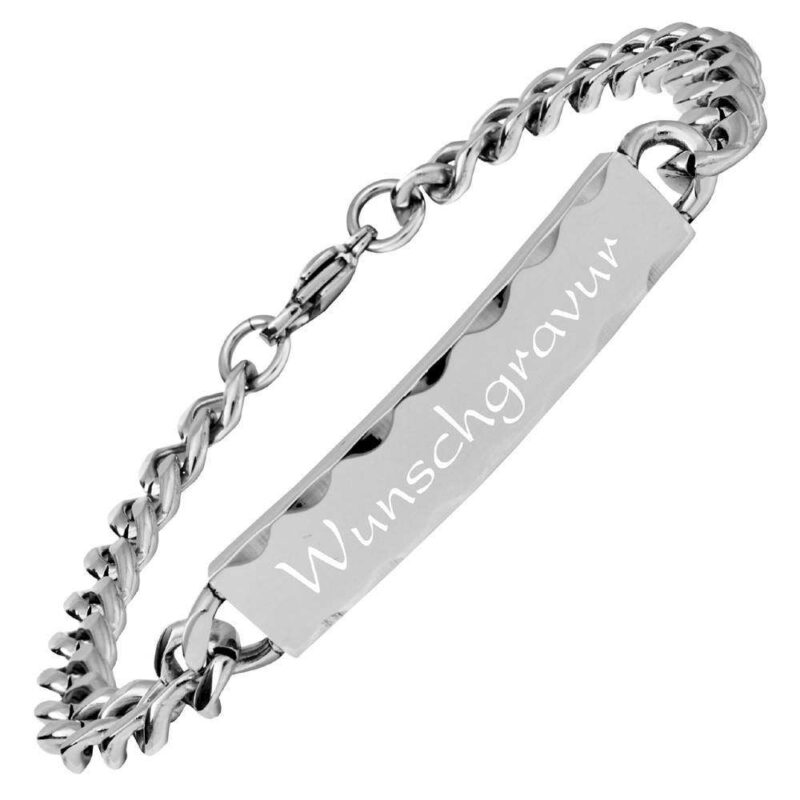 Bild von   panzer armband mit gravur versjpg | 🌟 Gravur nach Wunsch 🪄