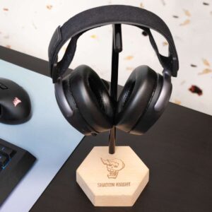 Bild von   kopfhoererstaender mit gravurjpg | 🌟 Gravur nach Wunsch 🪄