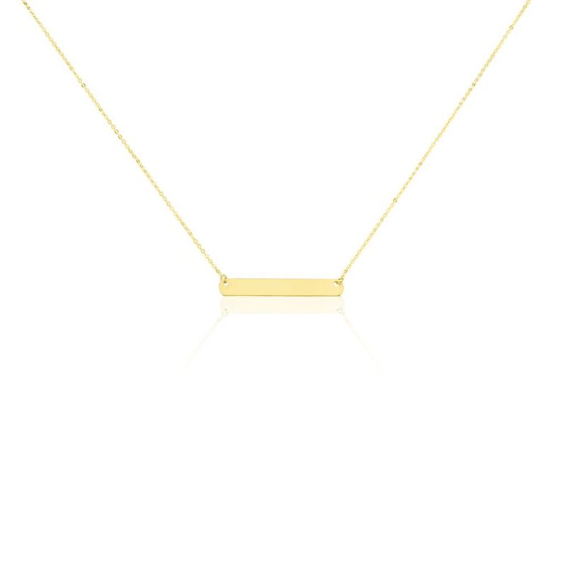 Bild von   damen halskette gold  balkejpg | 🌟 Gravur nach Wunsch 🪄
