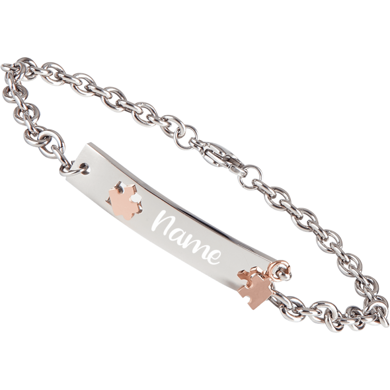 Bild von   armband mit gravur edelstahl ppng | 🌟 Gravur nach Wunsch 🪄