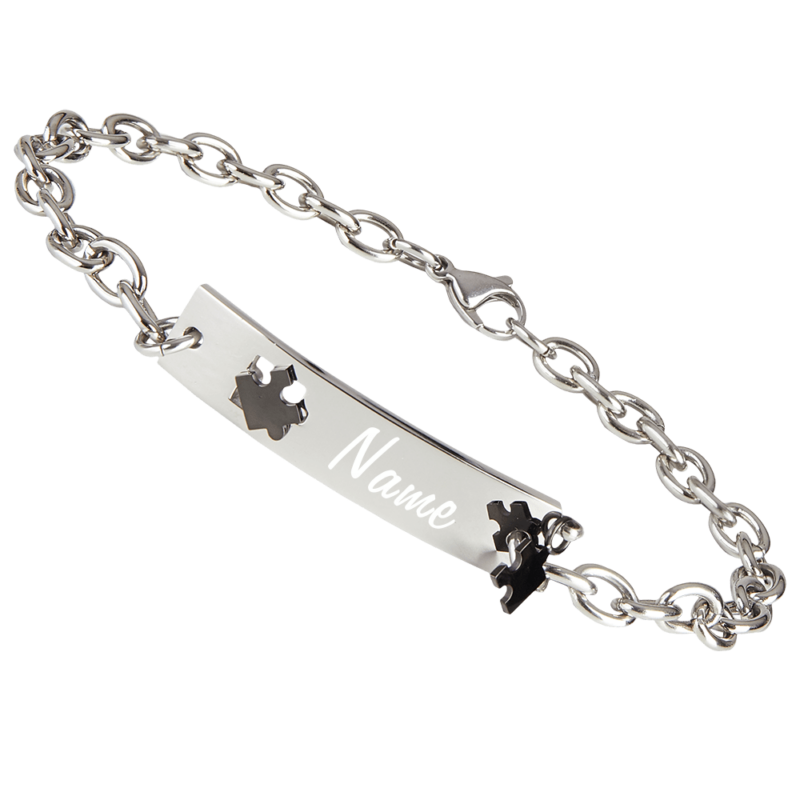 Bild von   armband mit gravur edelstahl ppng | 🌟 Gravur nach Wunsch 🪄
