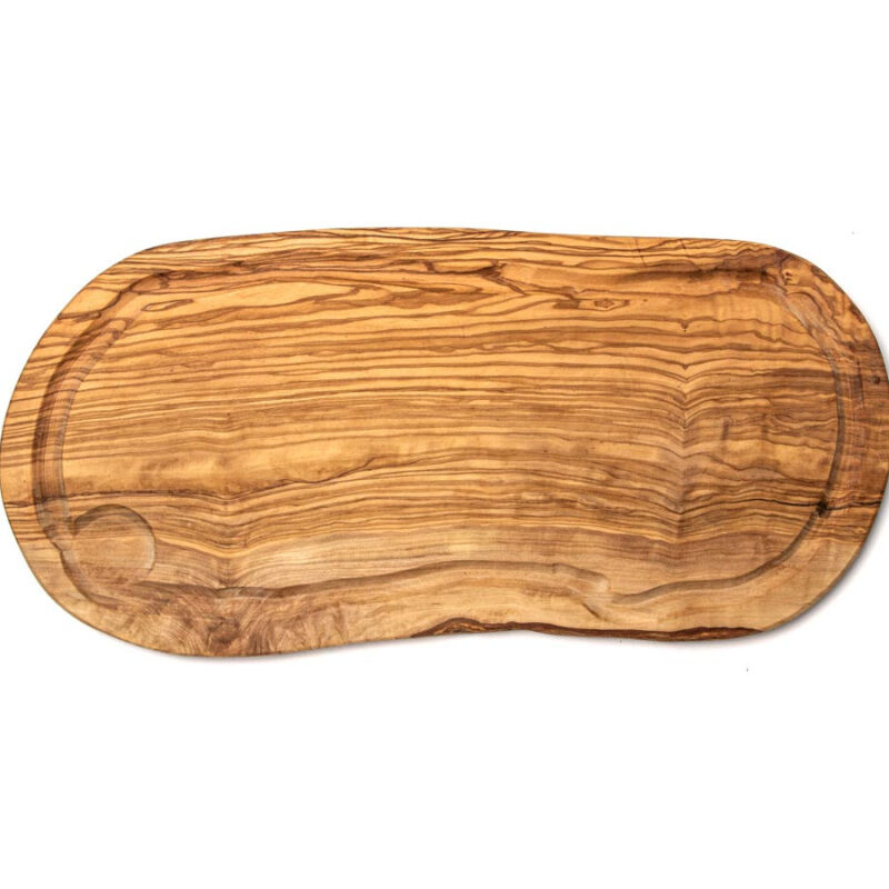 Tranchierbrett aus Olivenholz - 42,5 cm