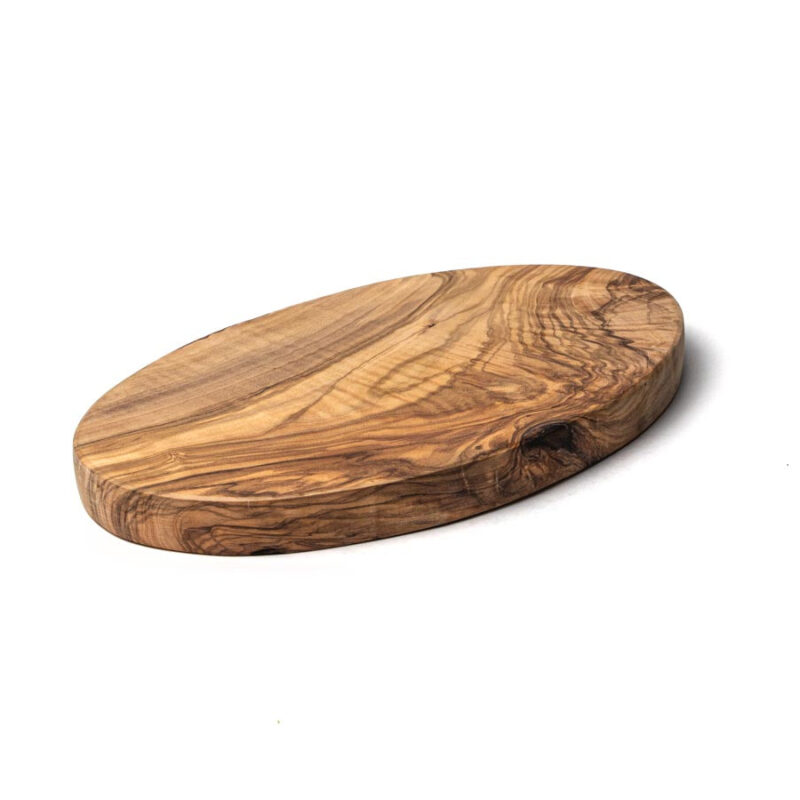 Frühstücksbrett oval aus Olivenholz in 2 Größen - 30 cm