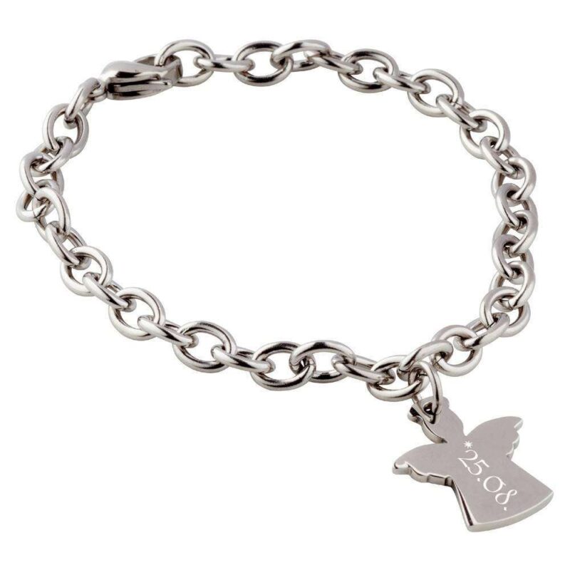Bild von   armband mit gravur schutz engejpg | 🌟 Gravur nach Wunsch 🪄