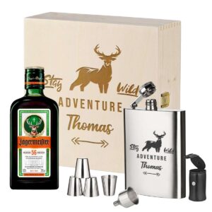 Bild von    tlg geschenkset mit jgermejpg | 🌟 Gravur nach Wunsch 🪄