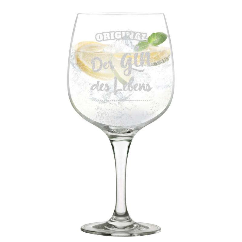 Bild von   gin glas mit gravierten spruchjpg | 🌟 Gravur nach Wunsch 🪄