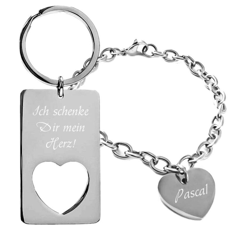 Bild von   geschenk set mit gravur love jpg | 🌟 Gravur nach Wunsch 🪄