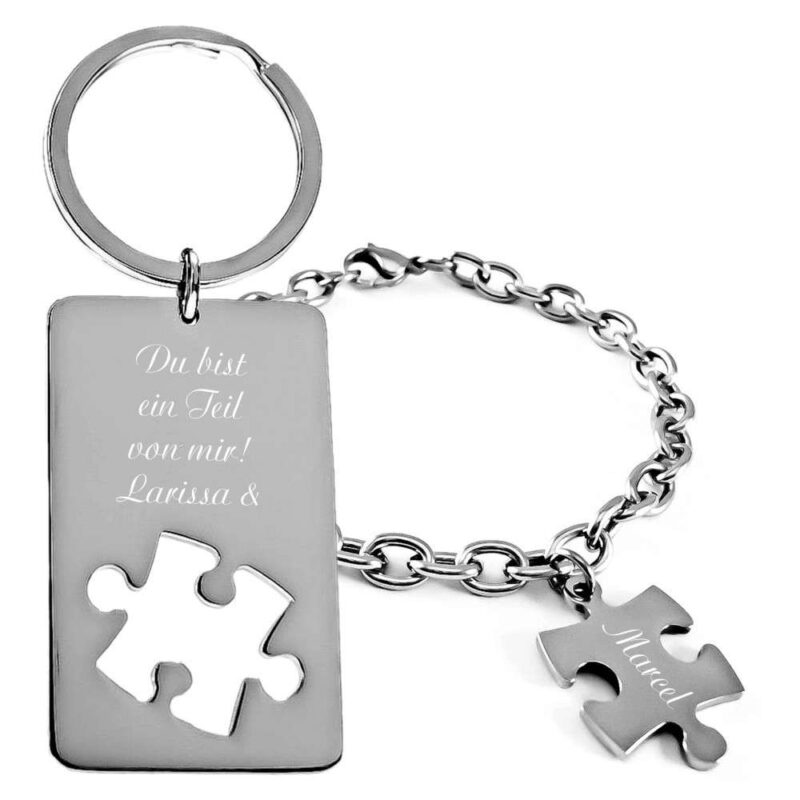 Bild von   geschenk set mit gravur puzzlejpg | 🌟 Gravur nach Wunsch 🪄