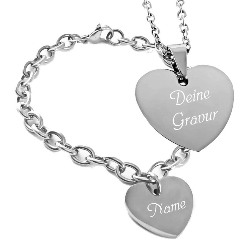 Bild von   geschenk set herz  teiligjpg | 🌟 Gravur nach Wunsch 🪄