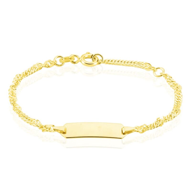 Bild von   kinder id singapurkette armbanjpg | 🌟 Gravur nach Wunsch 🪄