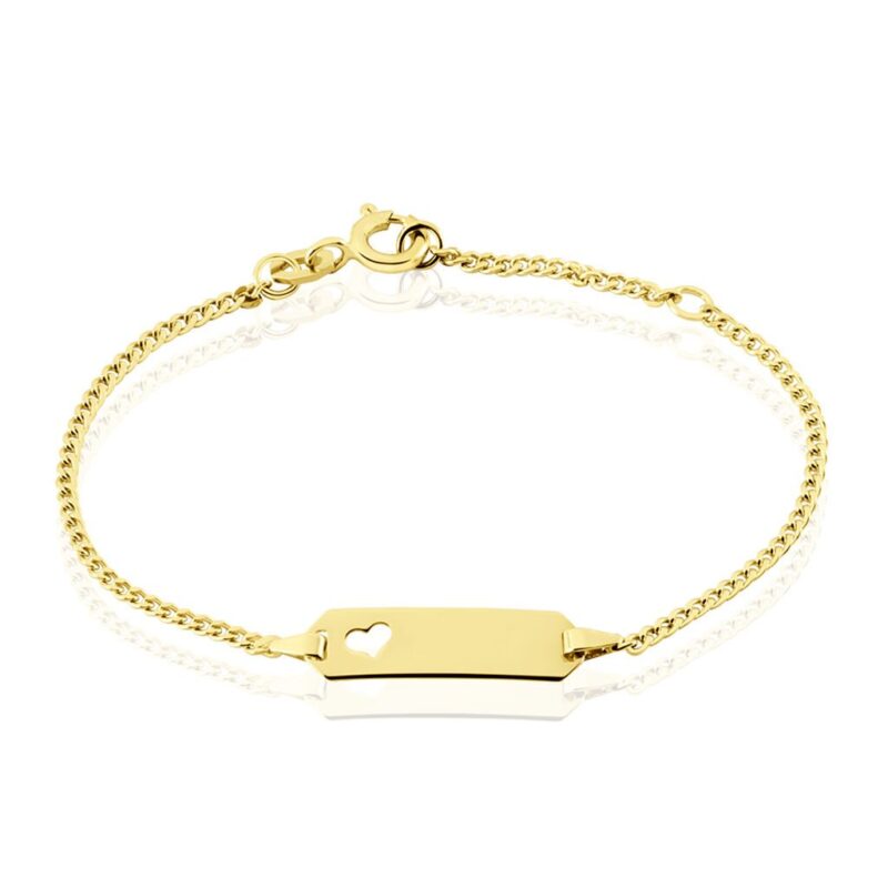 Bild von   kinder id armband gold  herjpg | 🌟 Gravur nach Wunsch 🪄