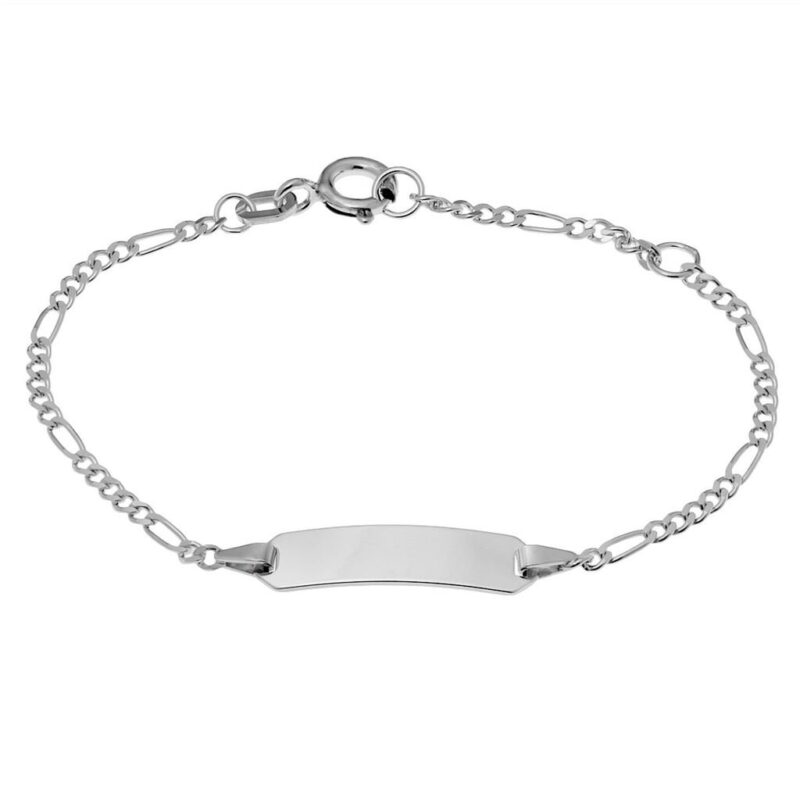 Bild von   kinder id armband figarokettejpg | 🌟 Gravur nach Wunsch 🪄