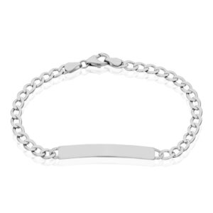 Bild von   unisex id armband panzerkettejpg | 🌟 Gravur nach Wunsch 🪄