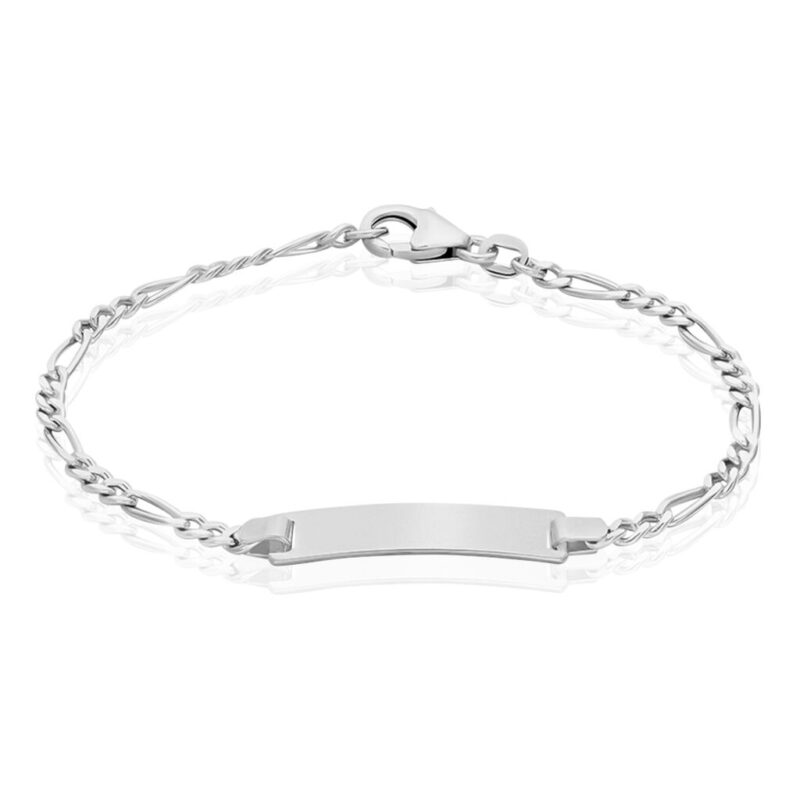 Bild von   kinder id armband figarokettejpg | 🌟 Gravur nach Wunsch 🪄