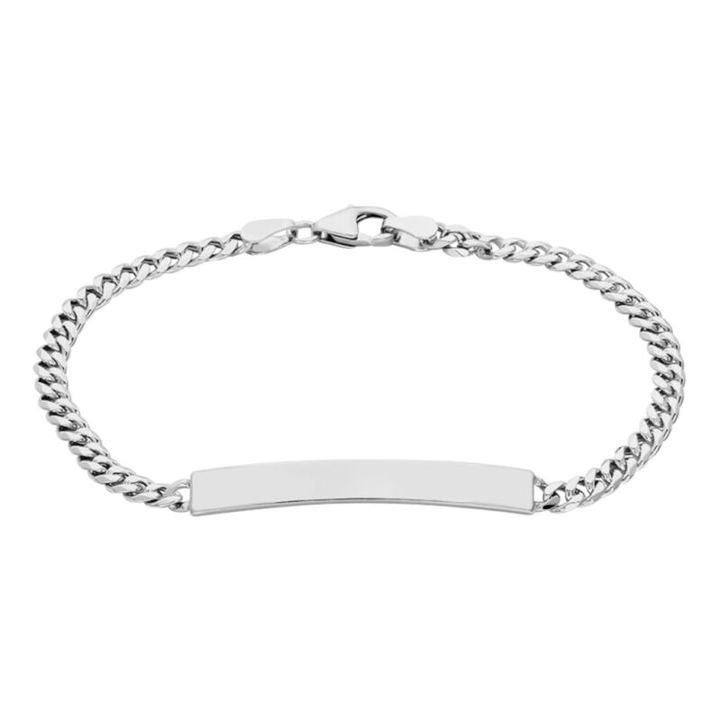 Bild von   unisex id armband panzerkettejpg | 🌟 Gravur nach Wunsch 🪄