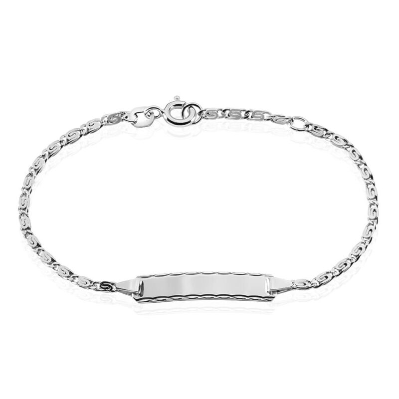 Bild von   kinder id armband panzerkettejpg | 🌟 Gravur nach Wunsch 🪄
