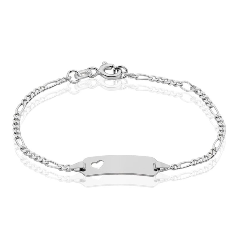 Bild von   kinder id armband figarokettejpg | 🌟 Gravur nach Wunsch 🪄