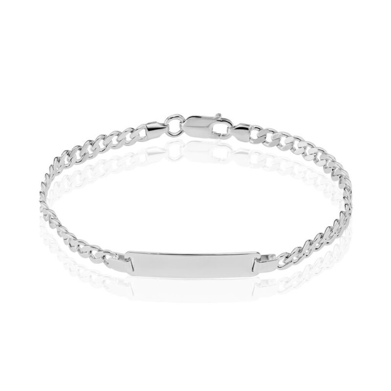 Bild von   unisex id armband panzerkettejpg | 🌟 Gravur nach Wunsch 🪄