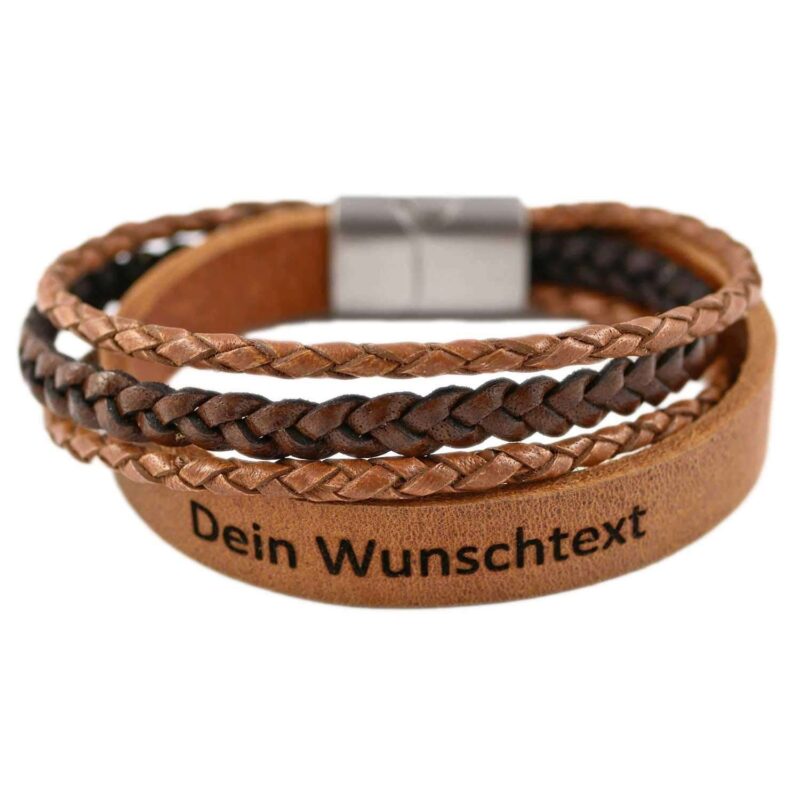 Bild von   lederarmband mit gravur echtljpg | 🌟 Gravur nach Wunsch 🪄