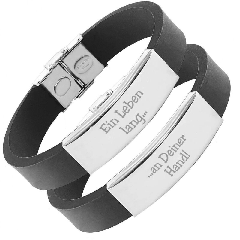 Bild von   armband mit gravur partner kaujpg | 🌟 Gravur nach Wunsch 🪄