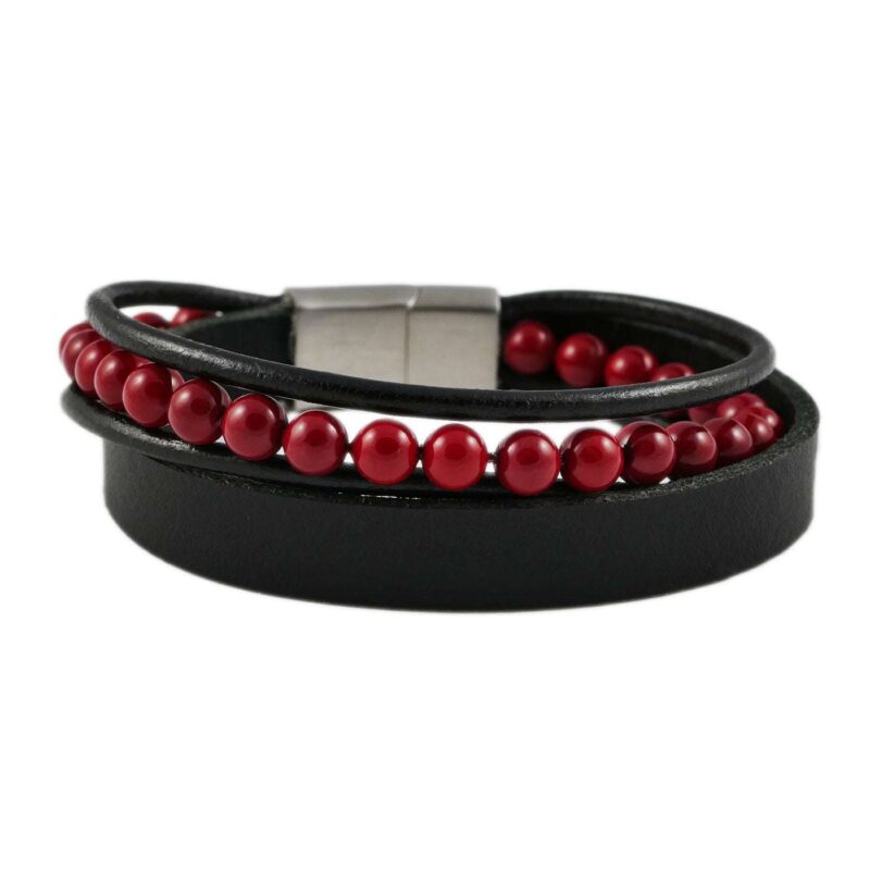 Bild von   lederarmband mit gravur lederjpg | 🌟 Gravur nach Wunsch 🪄