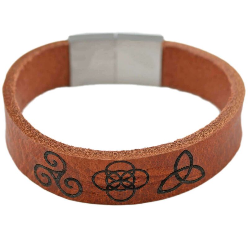 Bild von   lederarmband mit gravur lederjpg | 🌟 Gravur nach Wunsch 🪄